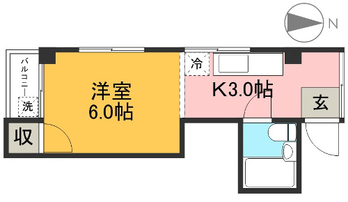 パークアベニュー 201 間取り図