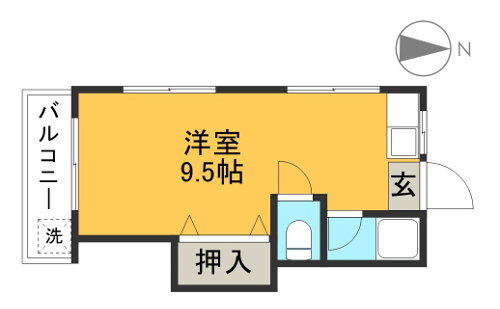 ファンネル 201 間取り図