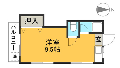 ファンネル 202 間取り図