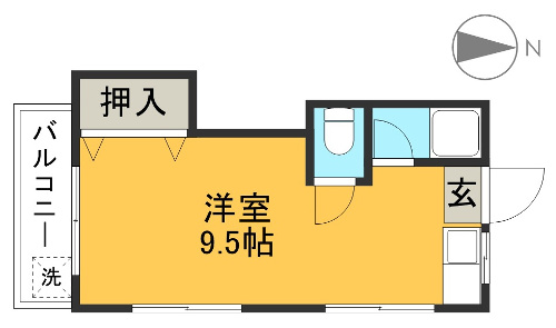 ファンネル 301 間取り図